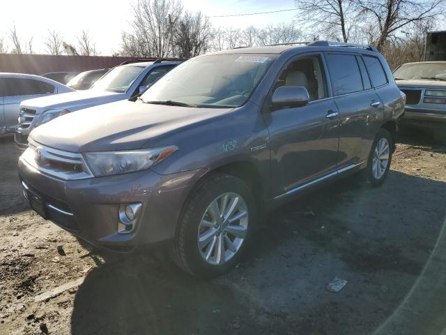 JTEDC3EH2D2018997 | 2013 Toyota highlander hybrid limited