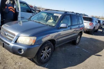 JTEEW21A360017144 | 2006 Toyota highlander hybrid