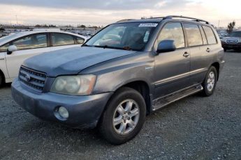 JTEGF21A720055012 | 2002 Toyota highlander limited