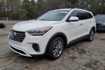 KM8SM4HF4HU182900 | 2017 Hyundai santa fe se