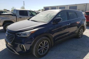 KM8SN4HF3HU206861 | 2017 Hyundai santa fe se