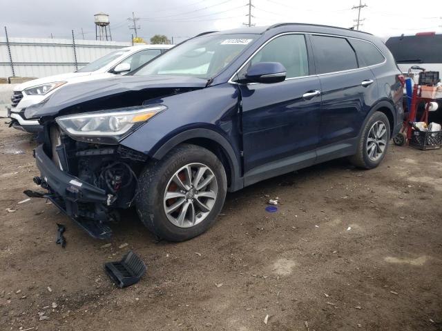 KM8SN4HF3JU281825 | 2018 Hyundai santa fe se