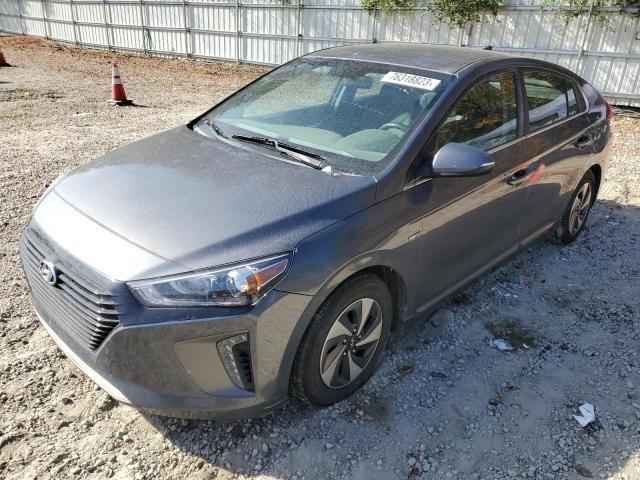 KMHC75LC7HU019009 | 2017 Hyundai ioniq sel