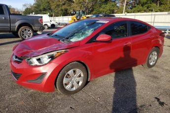 KMHDH4AE1GU478535 | 2016 HYUNDAI ELANTRA SE