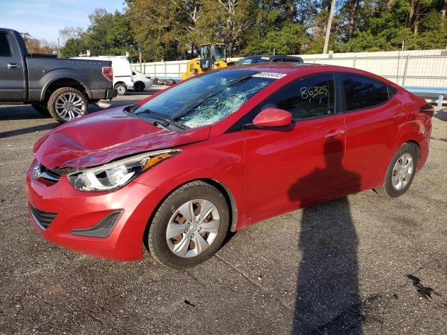 KMHDH4AE1GU478535 | 2016 HYUNDAI ELANTRA SE