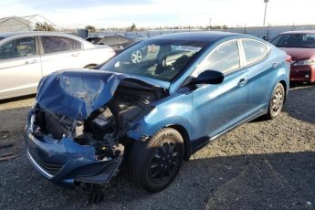 KMHDH4AE2GU601131 | 2016 Hyundai elantra se