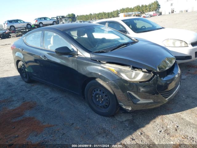 KMHDH4AE7GU479415 | 2016 Hyundai elantra se