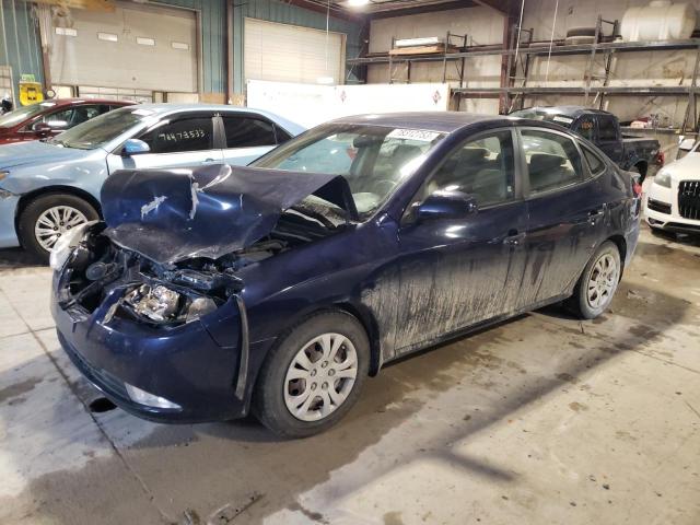 KMHDU4AD0AU883893 | 2010 Hyundai elantra blue