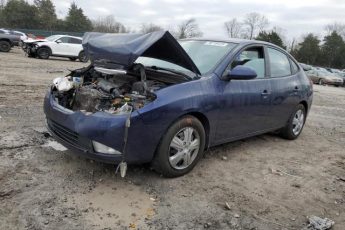 KMHDU4ADXAU874893 | 2010 Hyundai elantra blue