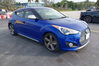 KMHTC6AE1DU118926 | 2013 Hyundai veloster turbo w/black