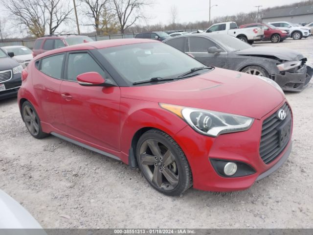 KMHTC6AE6EU207876 | 2014 Hyundai veloster turbo w/black