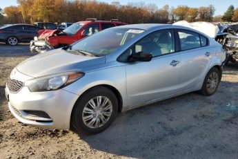 KNAFK4A65F5334905 | 2015 KIA FORTE LX