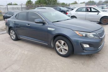 KNAGM4ADXE5075226 | 2014 KIA optima hybrid lx