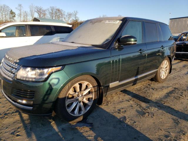 SALGS2VF0GA258419 | 2016 Land Rover range rover hse