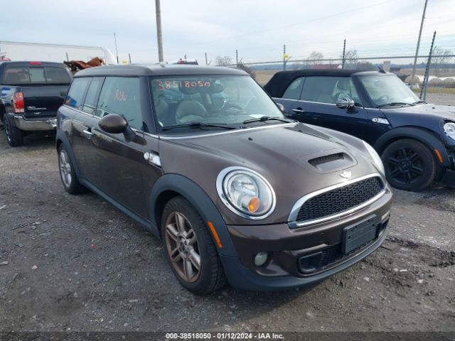 WMWZG3C5XCTY37429 | 2012 Mini cooper s clubman