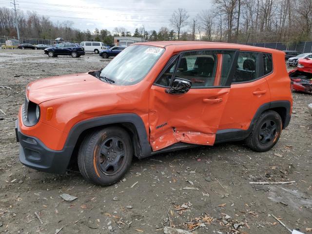 ZACCJAAT9GPD40454 | 2016 Jeep renegade sport