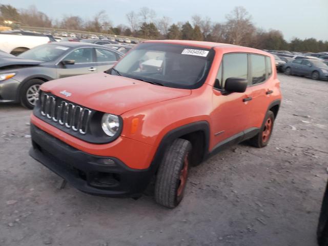 ZACCJBAB1HPE67343 | 2017 Jeep renegade sport