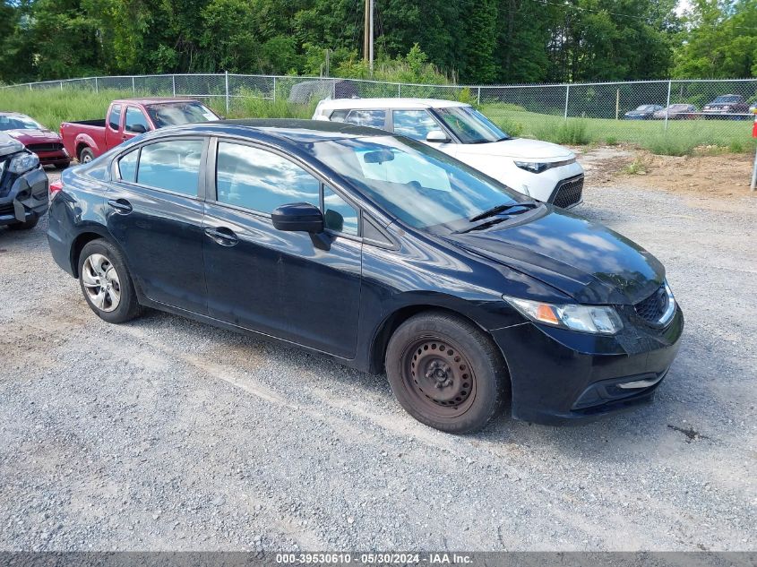 19XFB2F52EE200394 | 2014 HONDA CIVIC