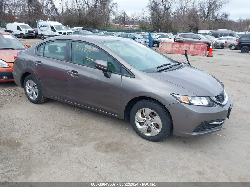 19XFB2F52FE297890 | 2015 HONDA CIVIC