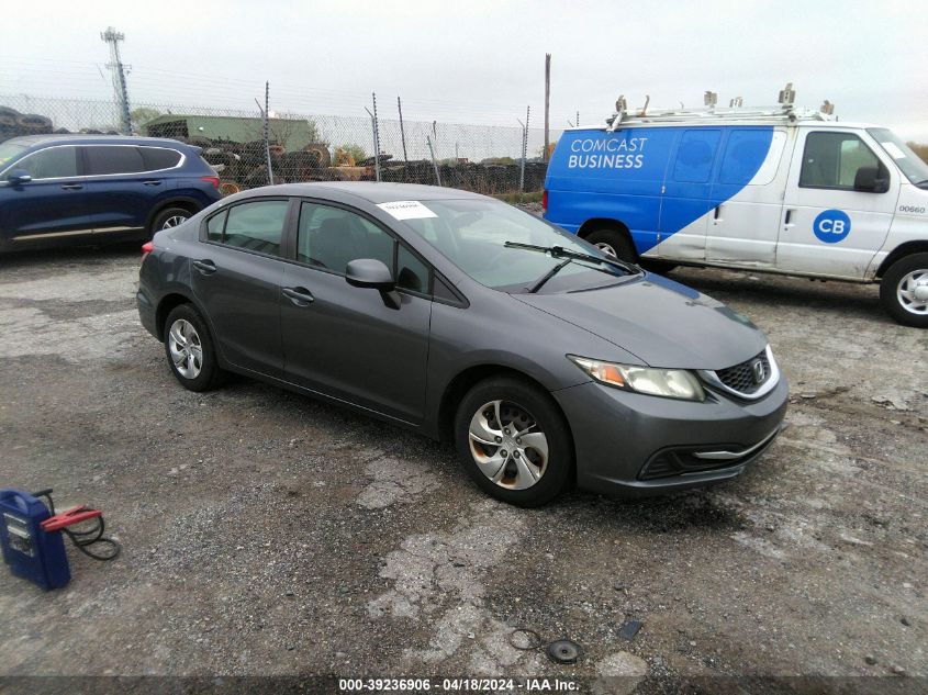 19XFB2F59DE257366 | 2013 HONDA CIVIC