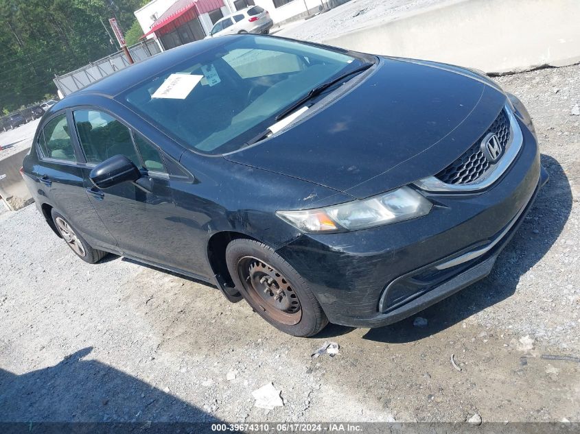 19XFB2F5XFE079664 | 2015 HONDA CIVIC