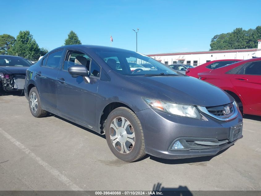 19XFB4F2XFE201554 | 2015 HONDA CIVIC HYBRID