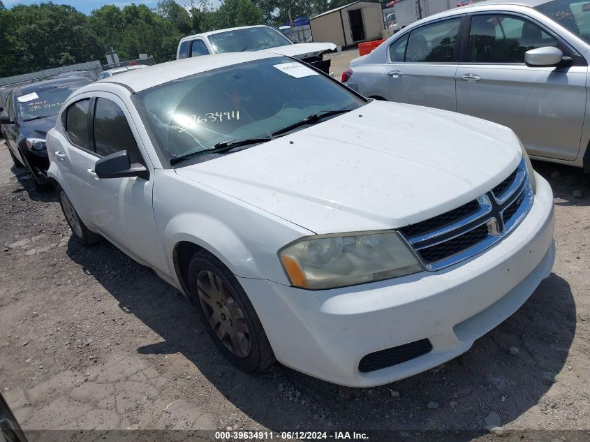 1B3BD4FB8BN548719 | 2011 DODGE AVENGER