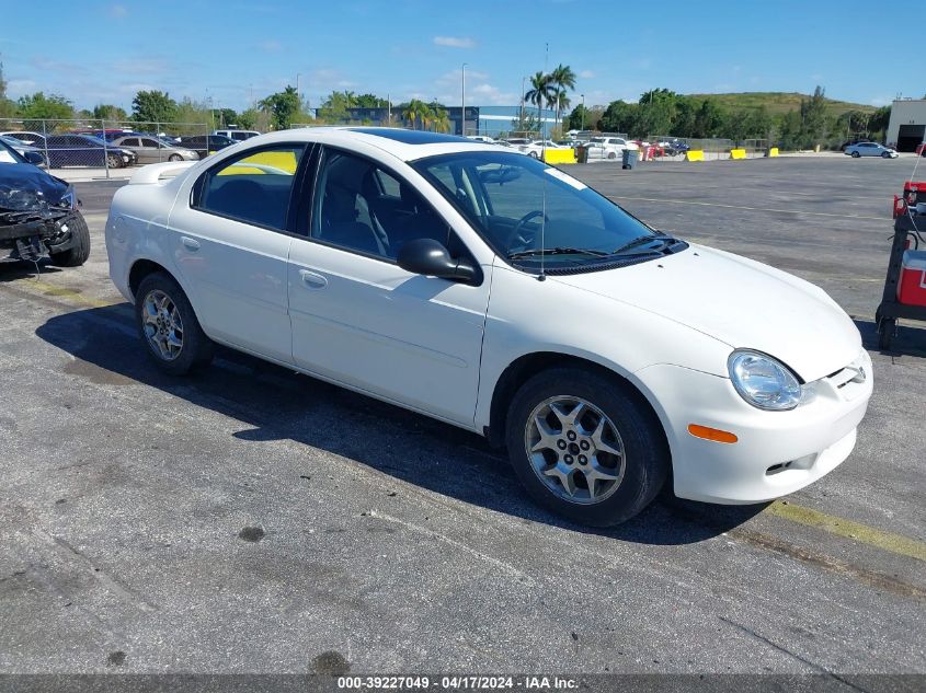 1B3ES56C02D652788 | 2002 DODGE NEON