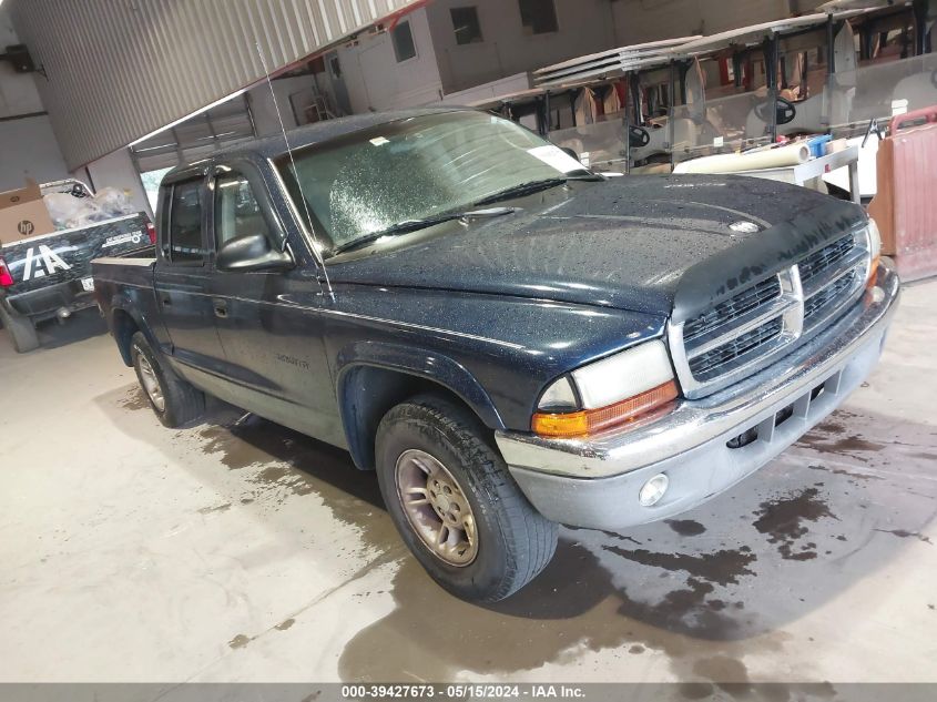 1B7HL48NX2S686640 | 2002 DODGE DAKOTA