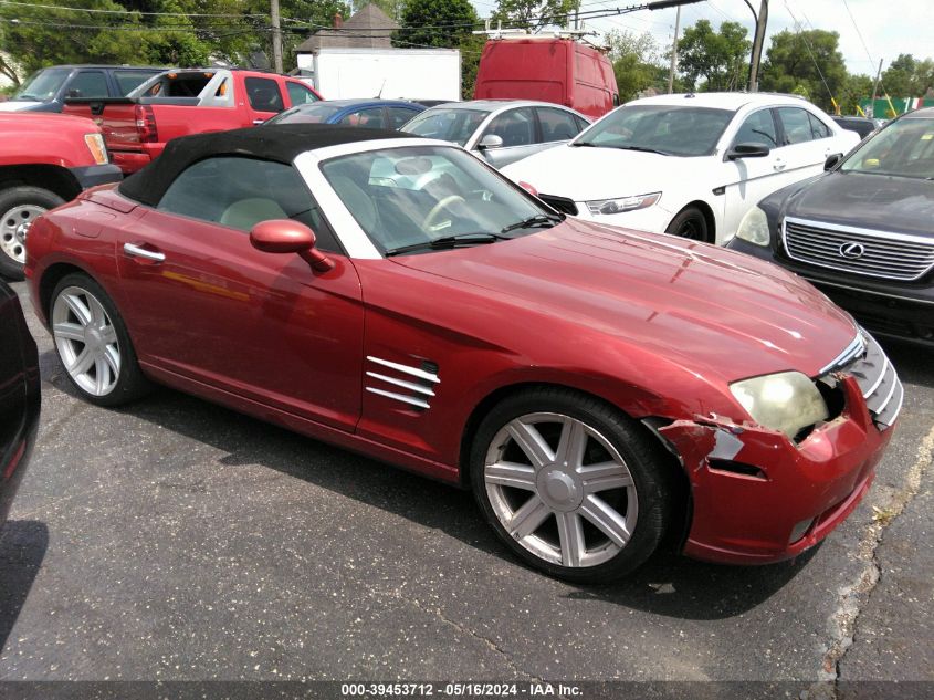 1C3AN65L46X063327 | 2006 CHRYSLER CROSSFIRE