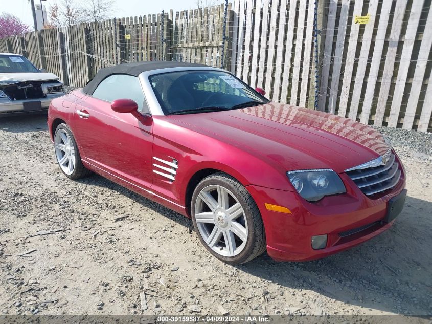 1C3AN65L55X047099 | 2005 CHRYSLER CROSSFIRE