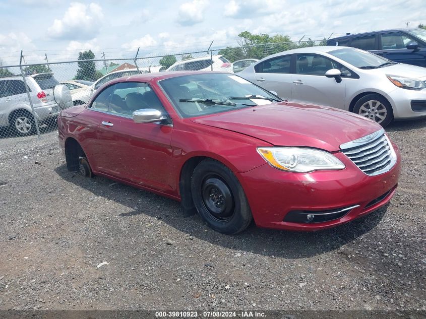 1C3BCBFG1EN138077 | 2014 CHRYSLER 200