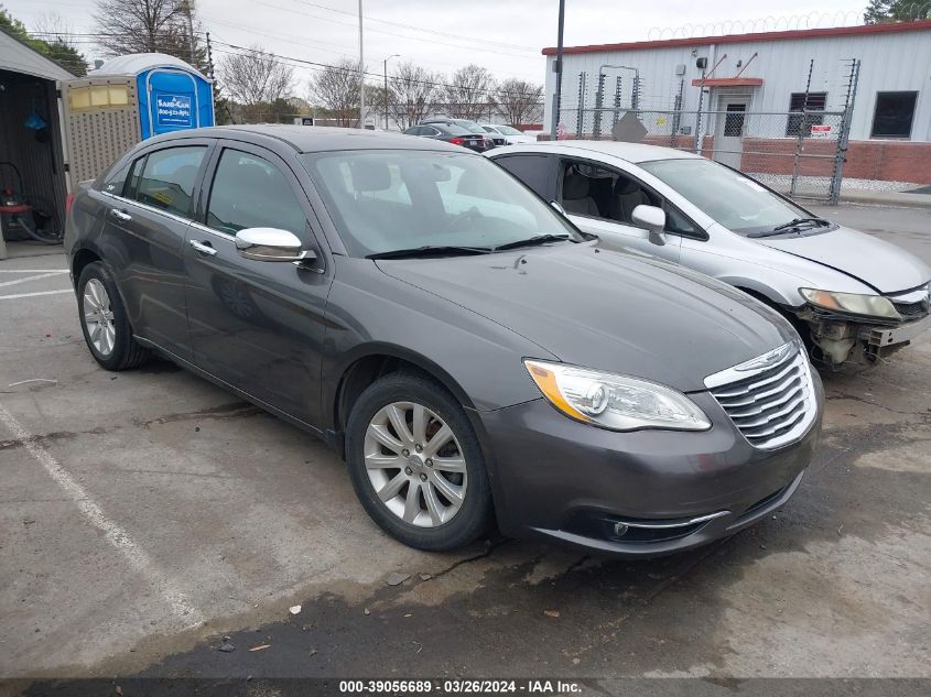 1C3CCBCG7EN186580 | 2014 CHRYSLER 200