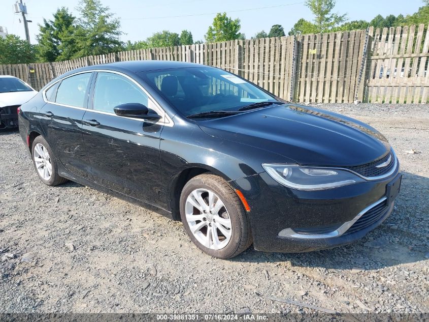 1C3CCCAB1FN568408 | 2015 CHRYSLER 200