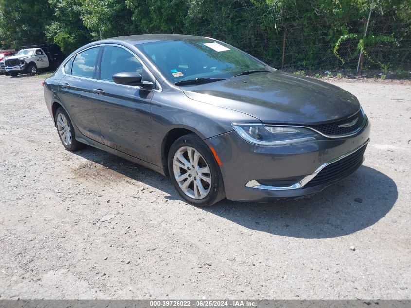 1C3CCCAB3FN705154 | 2015 CHRYSLER 200