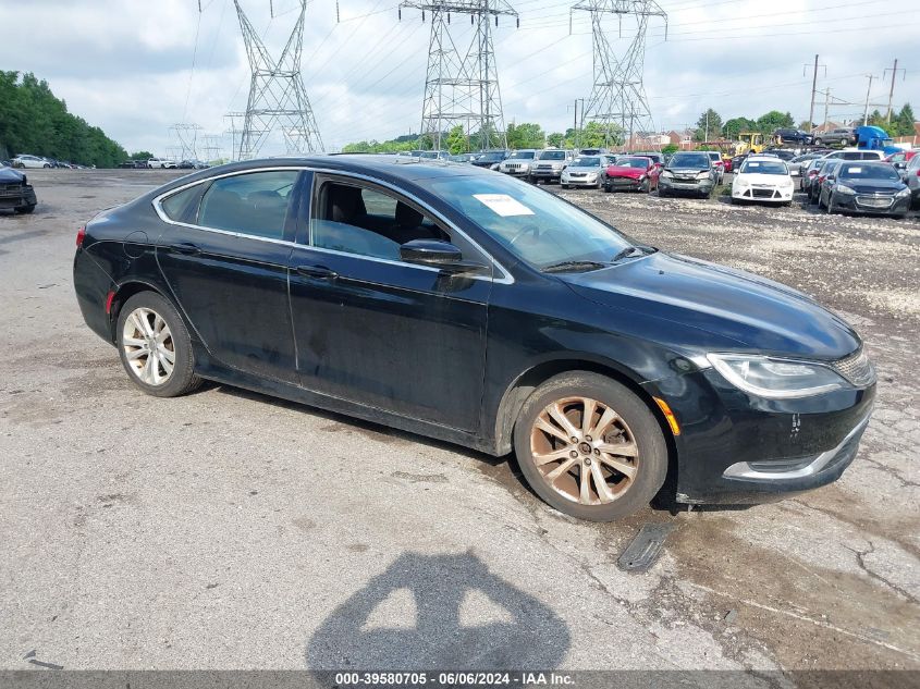 1C3CCCAB6FN561759 | 2015 CHRYSLER 200