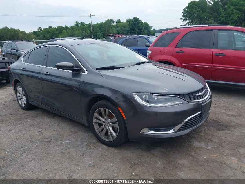 1C3CCCAB7GN175417 | 2016 CHRYSLER 200