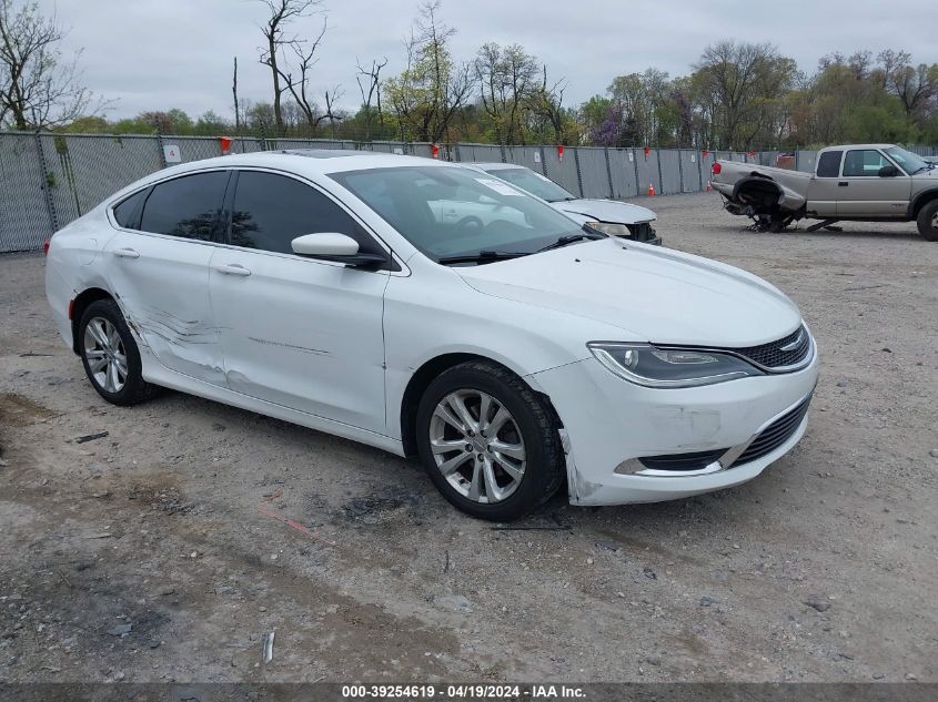 1C3CCCAB8GN115551 | 2016 CHRYSLER 200