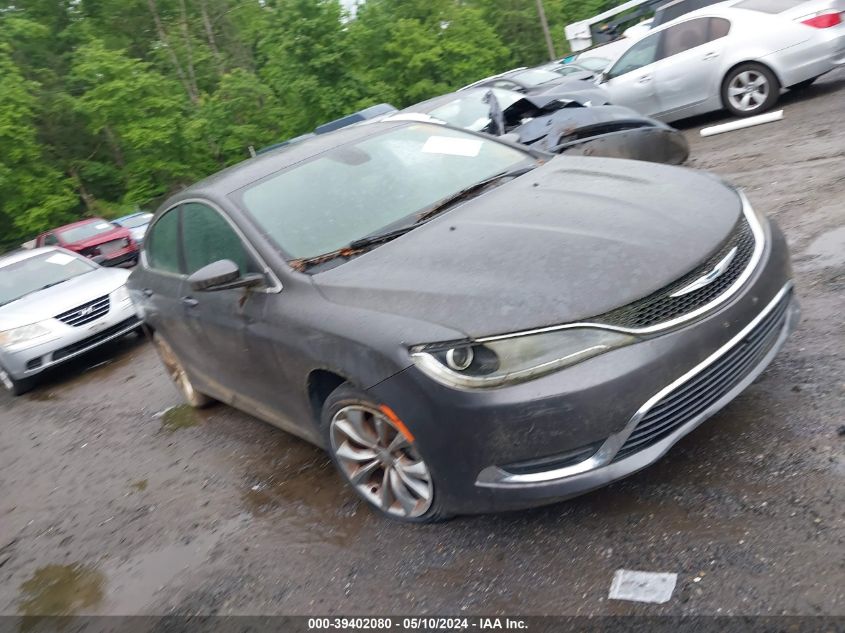 1C3CCCABXFN582789 | 2015 CHRYSLER 200