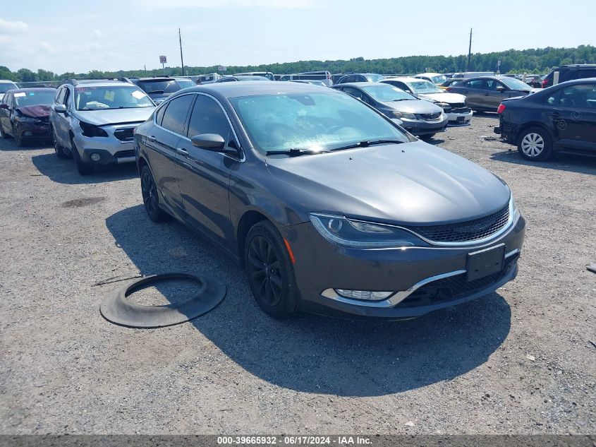 1C3CCCCB8FN718981 | 2015 CHRYSLER 200