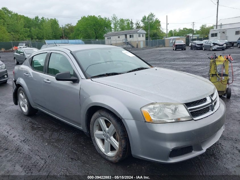 1C3CDZAB3DN6D3879 | 2013 DODGE AVENGER