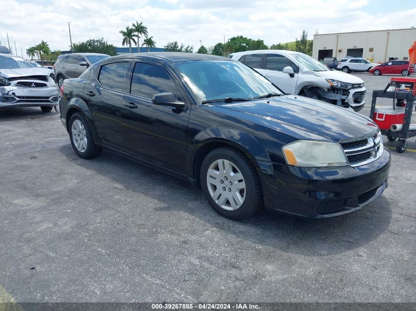 1C3CDZAB4CN216967 | 2012 DODGE AVENGER