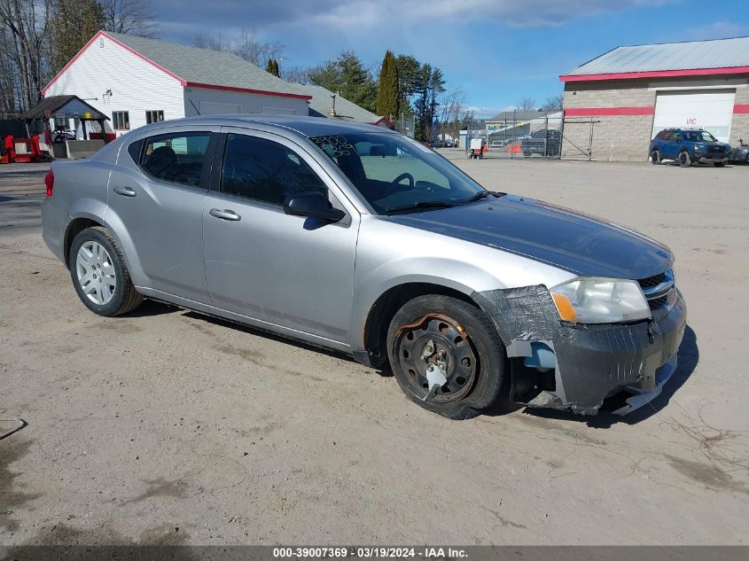 1C3CDZAB4DN530524 | 2013 DODGE AVENGER