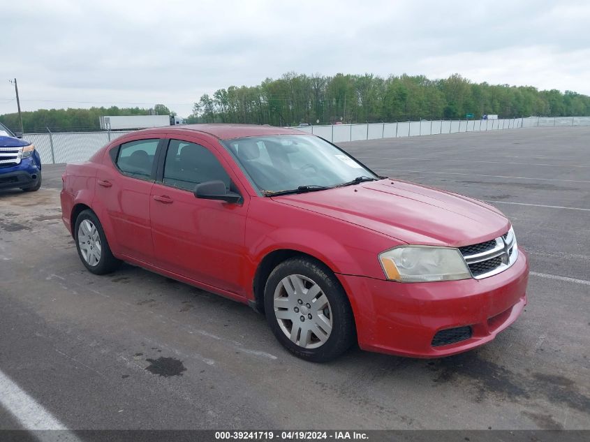 1C3CDZAB5EN126519 | 2014 DODGE AVENGER