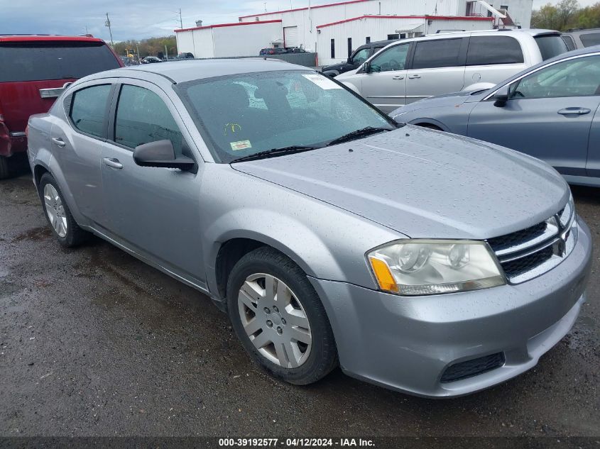 1C3CDZAB5EN170083 | 2014 DODGE AVENGER