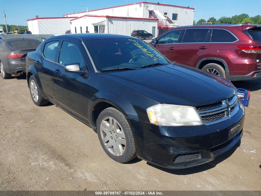 1C3CDZAB6CN214895 | 2012 DODGE AVENGER