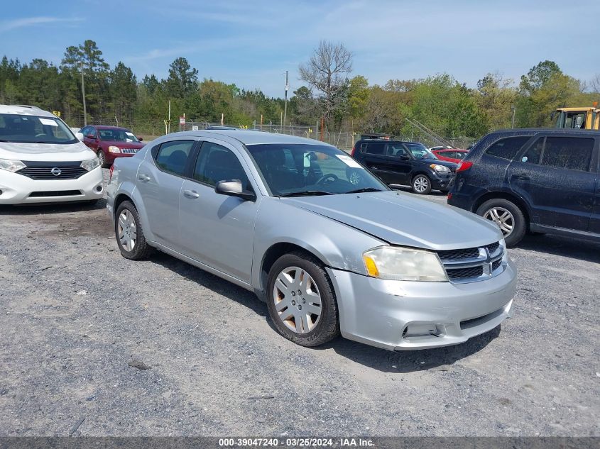 1C3CDZAB8CN103197 | 2012 DODGE AVENGER