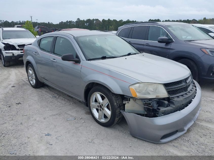 1C3CDZAB8DN711559 | 2013 DODGE AVENGER