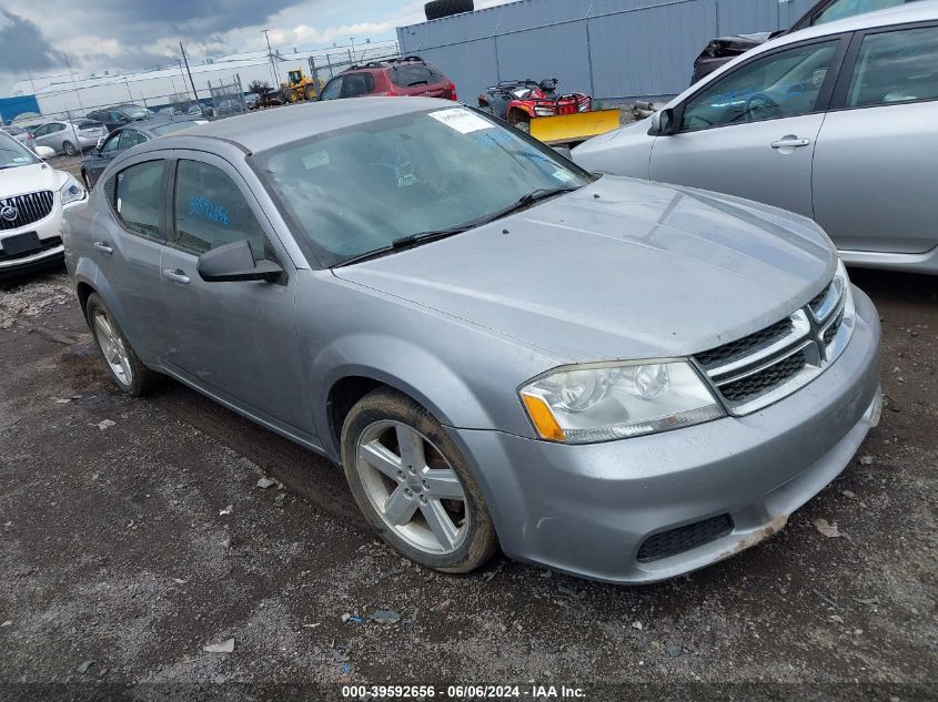 1C3CDZABXDN680962 | 2013 DODGE AVENGER