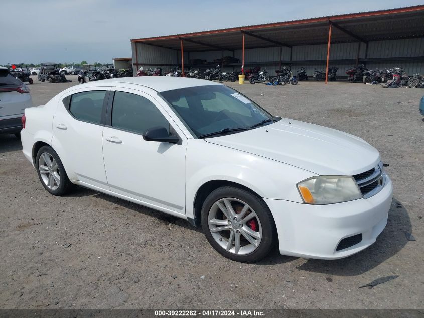 1C3CDZAG5DN750377 | 2013 DODGE AVENGER